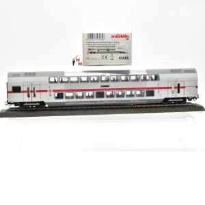 Märklin 43485 Doppelstockwagen 2.Kl. mit Innenbeleuchtung, DB AG, (30400)