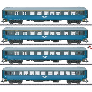 (Neu) Märklin 43787 Wagenset B1 der SJ, Ep.V,