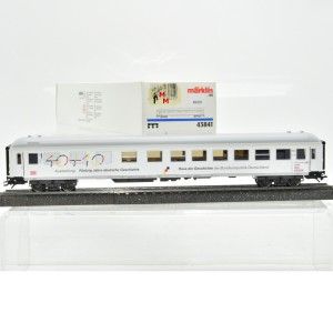Märklin 43841 Ausstellungswagen 40+10 "Fünfzig Jahre Deutsche Geschichte", (88028)