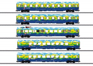 (Neu) Märklin 43878 Touristik-Wagenset, DBAG, Ep.V, MHI,