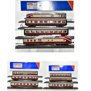 Roco 43883/43068/43069 Dieseltriebzug VT11.5 mit 2 Ergänzugssets, digital, beleuchtet, Wechselstrom, (21035)