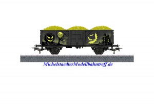 (Neu) Märklin 44232 Offener Güterwagen "Halloween Wagen",