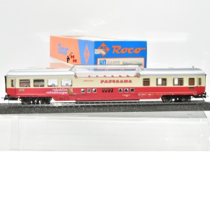 Roco 44408/4271F  TEE-Aussichtswagen der DB, "reisebüro mittelthurgau", Wechselstrom, (66978)