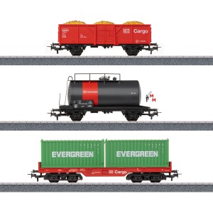 (Neu) Märklin 44506 Güterwagen-Set Cargo, Start up,