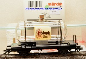 Märklin 44523 Glaskesselwagen "Asbach", (20492)