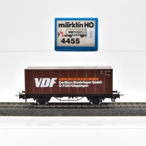 Märklin 4455 Containerwagen VDF, (30279)