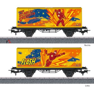 (Neu) Märklin 44829 Containerwagen "The Flash",