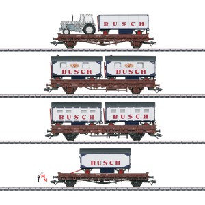 (Neu) Märklin 45040 Güterwagen-Set Zirkus Busch, DR, Ep.IV,