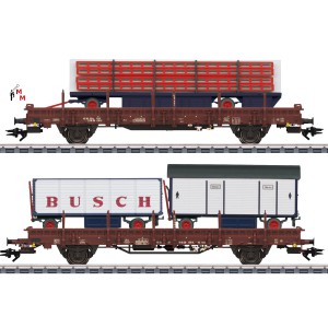 (Neu) Märklin 45042 Güterwagen-Set Zirkus Busch, DR, Ep.IV,
