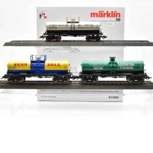 Märklin 45580 US-Wagenset Kesselwagen, (30545)