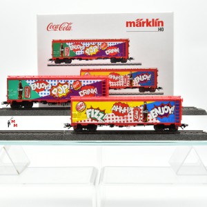 Märklin 45685 Kühlwagen-Set Coca-Cola, (30672)