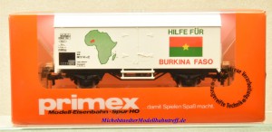 Primex 4593.1 Kühlwagen "Hilfe für BURKINA FASO", (20104)