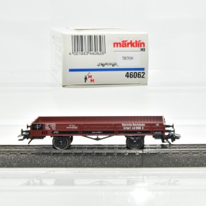 Märklin 46062 Niederbordwagen DRG, (78709)