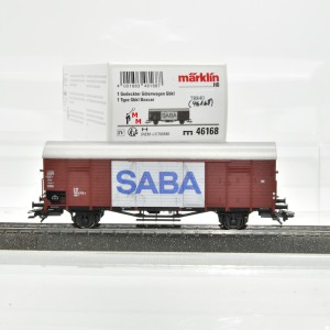 Märklin 46168 Gedeckter Güterwagen SABA, DB, (78840)