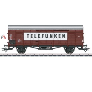 (Neu) Märklin MHI 46169 Gedeckter Güterwagen "Telefunken", Ep.IV,