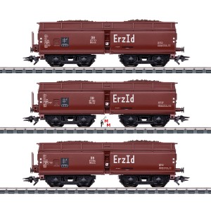 (Neu) Märklin 46221 Wagen-Set Erz 1d der DB, Ep.III,