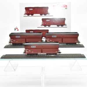 Märklin 4624.008 Selbstentladewagen-Set "RHB 1", 3-Wagen, (30599)
