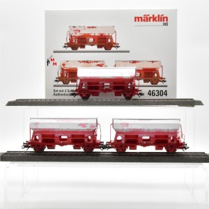 Märklin 46304 Selbstentladewagen (Kalktransport) der DB AG, (30490)
