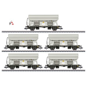 (Neu) Märklin 46306 Schwenkdachwagen-Set der NS, Ep.IV,