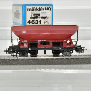 Märklin 4631.2 Drehschieber-Seitenentladewagen, (99493)