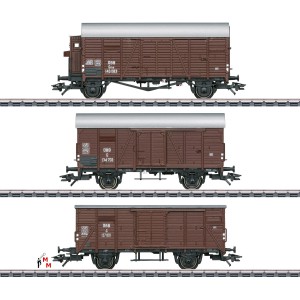 (Neu) Märklin 46398 Güterwagen-Set zur Reihe 1020, ÖBB, Ep.IIIa,