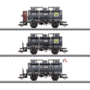 (Neu) Märklin 46491 Kesselwagen-Set  der DB, Ep.III,