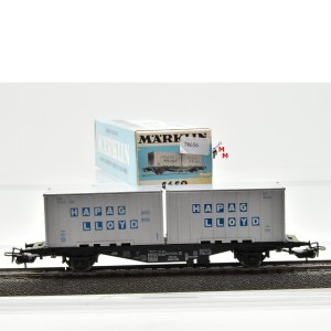 Märklin 4659.1 Containerwagen "Hapag Lloyd", (78656)