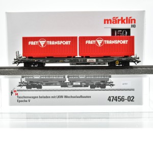 Märklin 47456-02 Taschenwagen "Frey Transport", (66765)