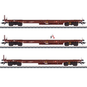 (Neu) Märklin 47464 Taschenwagen-Set der DB AG, Ep.V,