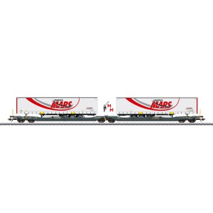 (Neu) Märklin 47472 Doppel-Taschenwagen "Logistics MARS", Ep.VI,