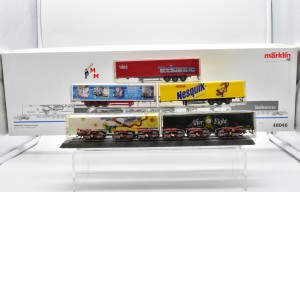 Märklin 48046 Wagenset Kombirail Transport-System, (66456)