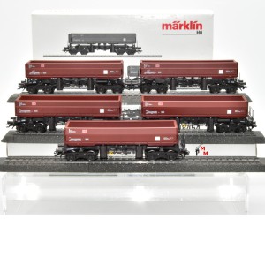 Märklin 48454 Set mit Seitenkippwagen, Ep. IV, (30664)