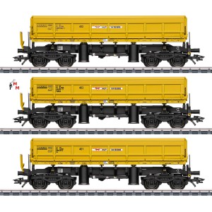 (Neu) Märklin 48459 Set Seiten-Kippwagen Wiebe, 3-teilig,