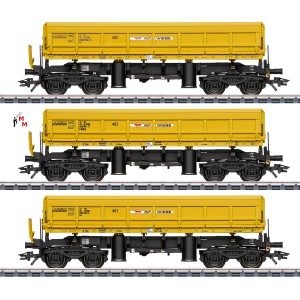 (Neu) Märklin 48459 Set Seiten-Kippwagen Wiebe, 3-teilig,