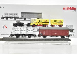 Märklin 48812 Wagen-Set "Gütertransport der Spangenberg-Werke", (78267)