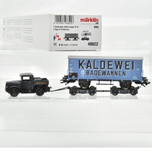 Märklin 48822 Straßenroller Mit G10 Güterwagen "Kaldewei", (78838)