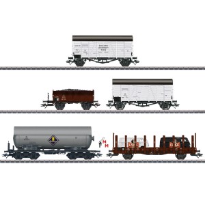 (Neu) Märklin 48834 Güterwagen-Set, DSB, Ep. III,
