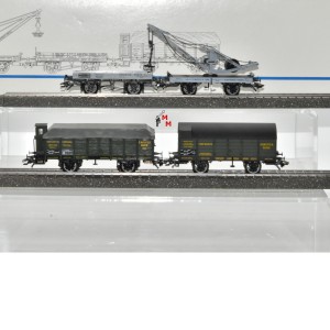 Märklin 4897 Wagenset der K.Bay.Sts.B., "Torftransport", (99191)