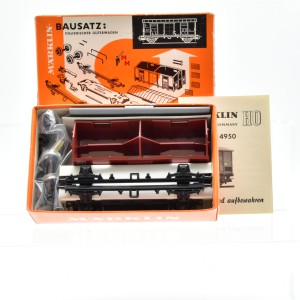 Märklin 4950.1 Bausatz "Italienischer Güterwagen", unmontiert, (30095)
