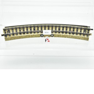 Märklin 5104 M-Gleis-Kontaktgleis, gebogen, ohne OVP, (78765)