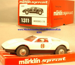 Märklin Sprint 1311 Mercedes C 111, (8281)