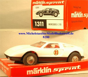Märklin Sprint 1311 Mercedes C 111, (8280)