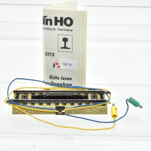 Märklin 5112 M-Gleis-Entkupplungsgleis, ohne OVP, (78776)