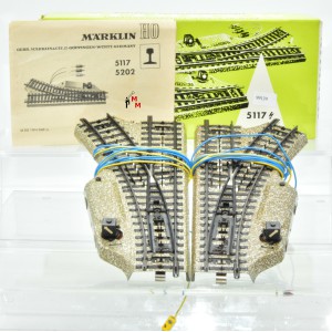 Märklin 5117 M-Elektromagnetische Weichepaar, (99139)
