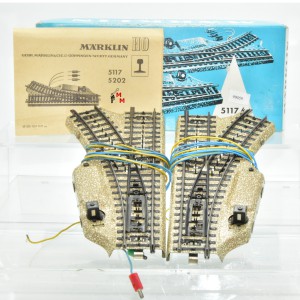 Märklin 5117 M-Elektromagnetische Weichepaar, (99159)