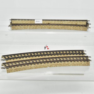 Märklin 5206 M-Gleis, gebogen, Weichenausgleich, (99109)