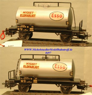 Märklin 4524.2 Kesselwagen der SJ "Mycket Eldfarligt", (8497)