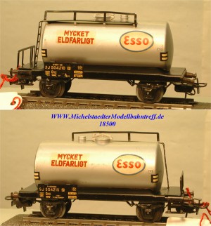 Märklin 4524.2 Kesselwagen der SJ "Mycket Eldfarligt", (18500)