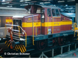 (Neu) Märklin 55505 Diesellok DH 500 "PTT Werkslok", Ep.III,