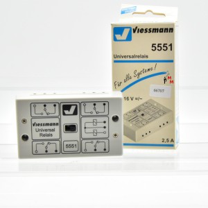 Viessmann 5551 Universalrelais, (66707)